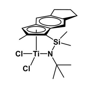 Dichloro[N-(1,1-dimethylethyl)-1,1-dimethyl-1-[(1,2,3,3a,8a-η)-1,5,6,7-tetrahydro-2-methyl-s-indacen-1-yl]silanaminato(2-)-κN] titanium