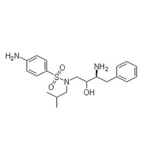 4-Amino-N-[(2R,3S)-3-amino-2-hydroxy-4-phenylbutyl]-N-(2-methylpropyl)benzenesulfonamide
