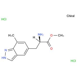 methyl (2R)-2-amino-3-(7-methyl-1H-indazol-5-yl)propanoate dihydrochloride