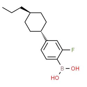 B-[2-Fluoro-4-(trans-4-propylcyclohexyl)phenyl]-boronic acid
