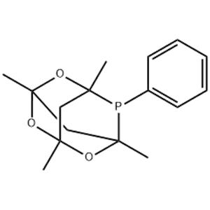 meCgPPh, 1,3,5,7-Tetramethyl-8-phenyl-2,4,6-trioxa-8-phosphatricyclo[3.3.1.13,7]decane