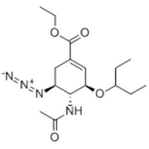 ETHYL (3R,4R,5S)-4-ACETAMIDO-5-AZIDO-3-(1-ETHYLPROPOXY)CYCLOHEX-1-ENE-1-CARBOXYLATE