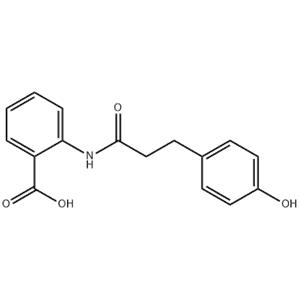 2-(3-(4-hydroxyphenyl)propanamido)benzoic acid