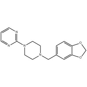 2-[4-(1,3-Benzodioxol-5-ylmethyl)piperazin-1-yl]pyrimidine