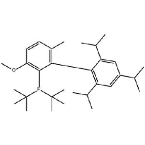 2-(Di-t-butylphosphino)-3-methoxy-6-methyl-2',4',6'-tri-i-propyl-1,1'-biphenyl