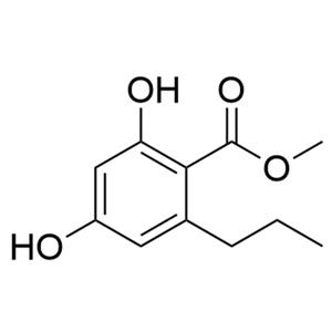 2,4-dihydroxy-6-propyl-benzoic acid methyl ester