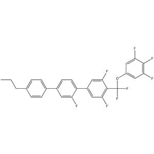 4-(Difluoro(3,4,5-trifluorophenoxy)methyl)-2',3,5-trifluoro-4''-propyl-1,1':4',1''-terphenyl