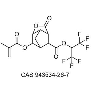 3,5-Methano-2H-cyclopenta[b]furan-7-carboxylic acid, hexahydro-6-[(2-methyl-1-oxo-2-propen-1-yl)oxy]-2-oxo-, 2,2,2-trifluoro-1-(trifluoromethyl)ethyl ester