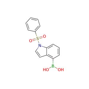 1-Benzenesulfonyl-1H-indole-4-boronic Acid