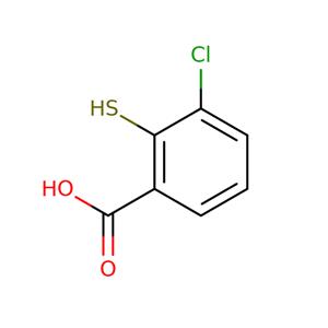 3-Chloro-2-mercaptobenzoic acid