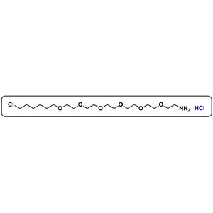 Cl-C6-PEG6-NH2 hydrochloride