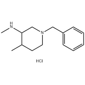 1-Benzyl-4-methyl-3-(methylamino)piperidine dihyd