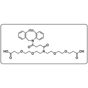 N-DBCO-N-bis(PEG2-acid)