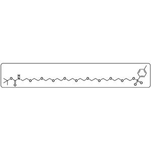 NHBoc-PEG10-Tos