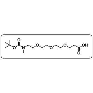 N-Methyl-N-(t-Boc)-PEG3-Acid