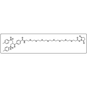 Bis-sulfone-PEG8-NHS ester