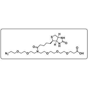 N-(Azido-PEG2)-N-Biotin-PEG3-acid