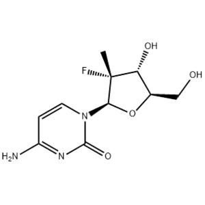 2'-deoxy-2'-fluoro-2'-C-methylcytidine