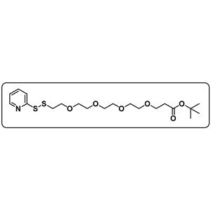 (2-pyridyldithio)-PEG4-t-Butyl ester