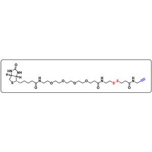 Biotin-PEG4-SS-Alkyne