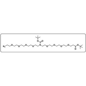 N-(Azido-PEG4)-N-Boc-PEG4-t-butyl ester
