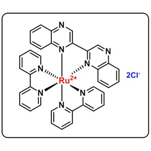Bis (2,2'-bipyridyl) (2,2'-bipyrazine [5,10] phenyl) dichlorate