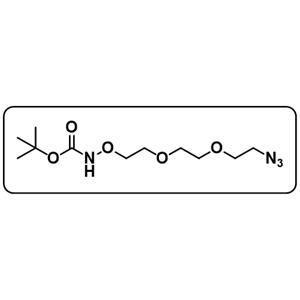 t-Boc-Aminooxy-PEG2-azide