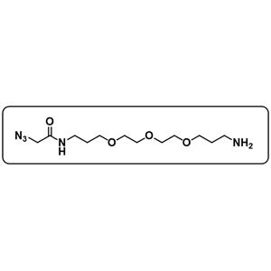 Azidoacetamide-C3-PEG3-C3-NH2