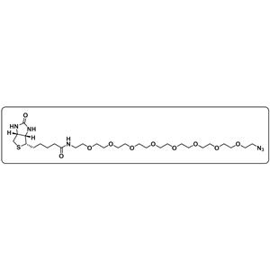Biotin-PEG8-azide
