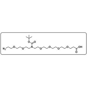 N-(Azido-PEG2)-N-Boc-PEG4-acid