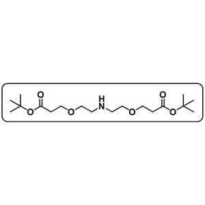 NH-bis(PEG1-t-butyl ester)