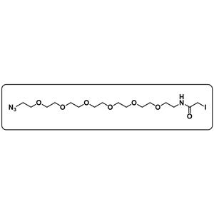 Azido-PEG6-iodoacetamide