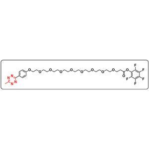 Methyltetrazine-PEG8-PFP ester