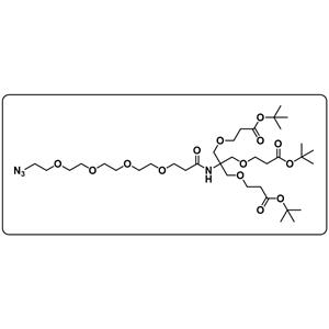 Azido-PEG4-Amido-tri-(tbutoxycarbonylethoxymethyl)-methane