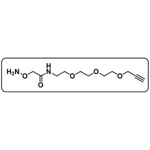 Aminooxy-amido-PEG3-propargyl