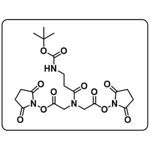 NHBoc-C2-CON(CH2CONHS ester)2