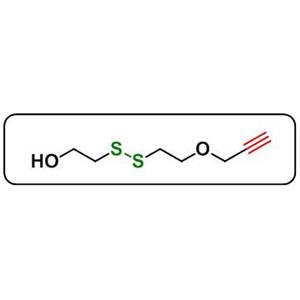 Propargyl-PEG1-SS-alcohol