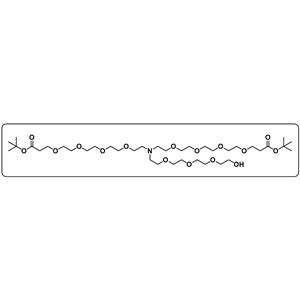 N-(Hydroxy-PEG3)-N-bis(PEG4-Boc)