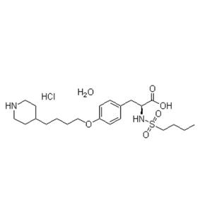 N-(Butylsulfonyl)-O-(4-(4-piperidinyl)butyl)-L-tyrosine monohydrochloride monohydrate