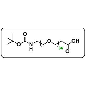 t-Boc-N-amido-PEG36-acid