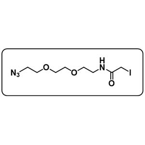 Azido-PEG2-iodoacetamide