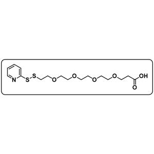 (2-pyridyldithio)-PEG4-acid