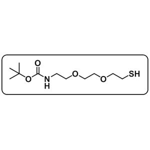 t-Boc-N-amido-PEG2-thiol