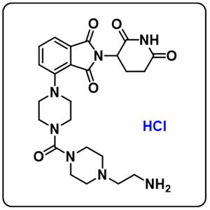 Pomalidomide-dipiperazine-NH2 hydrochloride