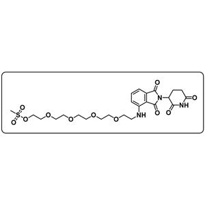 Pomalidomide-NH-PEG5-Ms