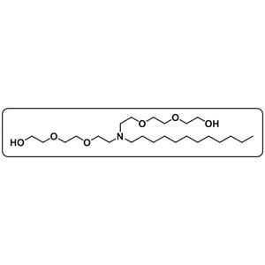 3,6,12,15-Tetraoxa-9-azaheptadecane-1,17-diol,9-dodecyl-