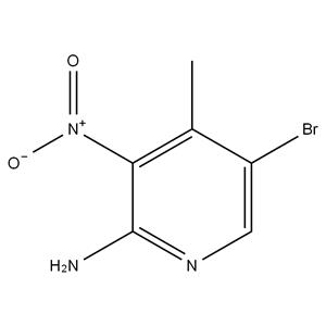 2-Amino-5-bromo-4-methyl-3-nitropyridine