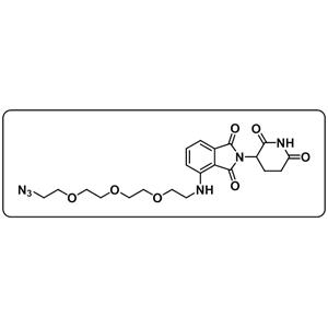 Pomalidomide-NH-PEG3-azide