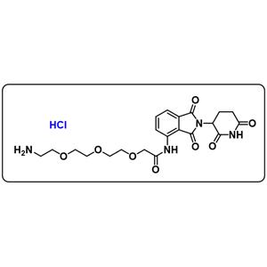 Pomalidomide-PEG3-NH2 hydrochloride