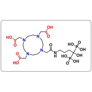 10-[2-[(4-Hydroxy-4,4-diphosphonobutyl)amino]-2-oxoethyl]-1,4,7,10-tetraazacyclododecane-1,4,7-triacetic acid